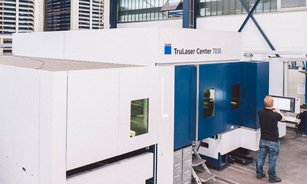 TruLaser Center 7030 in der Fertigung von H.P. Kaysser