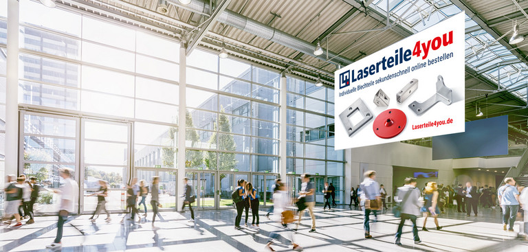 Eingangshalle einer großen Messe