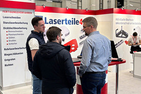 Impressionen Messestand Laserteile4you NORTEC 2026