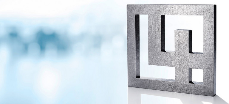 Laserteile4you Logo als Brennzuschnitt