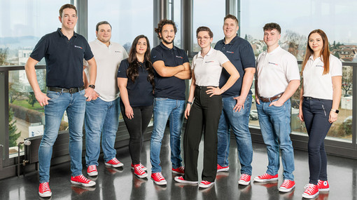 Gruppenfoto Laserteile4you Messe-Team