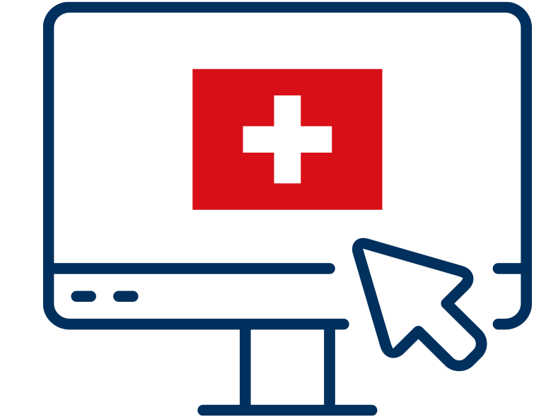 Grafik zu online in der Schweiz
