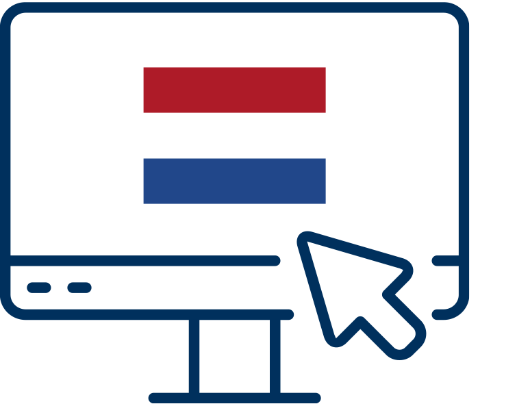 Grafik zu online in den Niederlanden